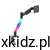 Uchwyt na monitor Huzaro Motion 1.6 RGB - ramię bez monitora, widok całej konstrukcji