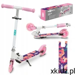 WXM Hulajnoga składana koła LED 120 SKIPO Floral