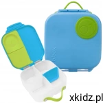 B.box Lunchbox z przegródkami dla dziecka MINI śniadaniówka Ocean Breeze
