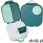 B.box Lunchbox z przegródkami dla dziecka MINI śniadaniówka Emerald Forest