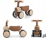 Milly Mally Rowerek biegowy trójkołowy LED mini jeździk pchacz YORK Beige