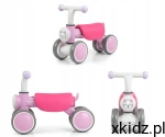 Milly Mally Rowerek biegowy trójkołowy LED mini jeździk pchacz YORK Pink