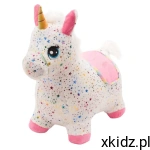 PlayTo Pluszowy skoczek jednorożec z dzwiękiem Unicorn