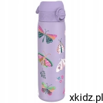 ION8 Bidon termiczny termos sportowy Butterflys Motyle 0,5l violet