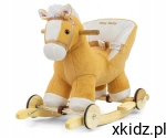Milly Mally Koń na biegunach bujak jeździk interaktywny Polly Light Brown