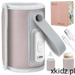 Lionelo Podgrzewacz USB wielofunkcyjny THERMUP GO PINK BABY