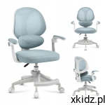 Mark Adler Junior 4.5 Blue – fotel obrotowy dla dzieci 80–150 cm