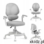 Mark Adler Junior 4.5 Grey – fotel obrotowy dla dzieci 80–150 cm