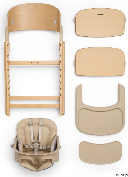 Krzesełko Future Design Me&amp;You Beige – silikonowa nakładka tacki