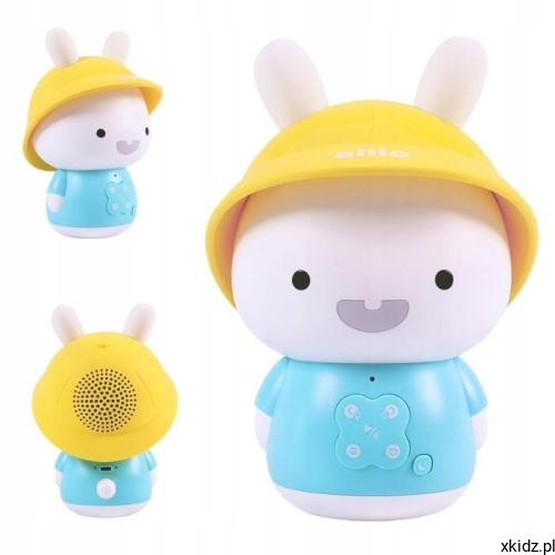 Alilo Baby Bunny G9S+ niebieski - port USB-C i panel przycisków