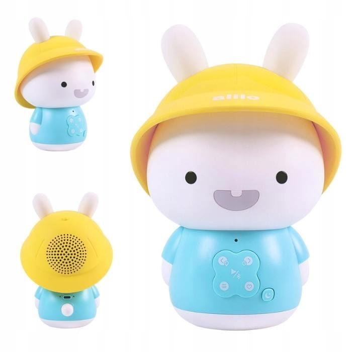 Alilo Baby Bunny G9S+ niebieski - port USB-C i panel przycisków