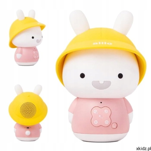 Alilo Baby Bunny G9S+ różowy - króliczek interaktywny 4w1 widok z przodu