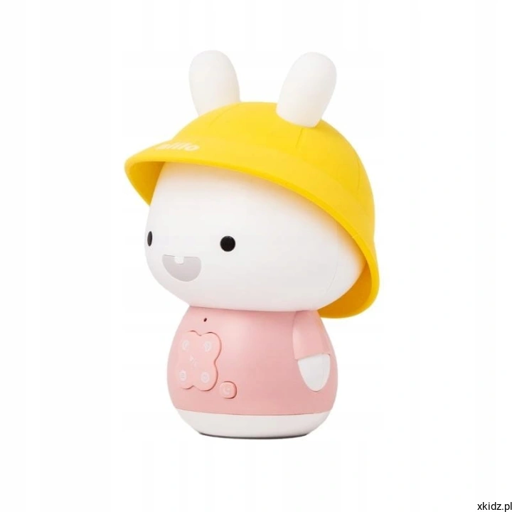 Alilo Baby Bunny G9S+ różowy - zdejmowana silikonowa czapeczka