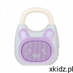 Alilo Pocket Bunny K1 Violet – odtwarzacz MP3 z Bluetooth dla dzieci
