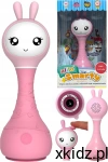 Alilo Smarty Bunny R1 Różowy Króliczek Muzyczny Kolory PL/EN LED