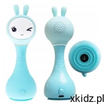 Alilo Smarty Bunny R1 Niebieski Grzechotka Muzyczna Kolory PL/EN