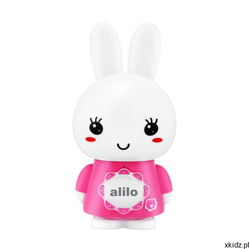 Alilo Big Bunny G7C różowy - króliczek interaktywny Bluetooth widok z przodu