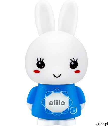 Alilo Big Bunny G7C niebieski - króliczek interaktywny Bluetooth widok z przodu