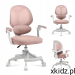 Mark Adler Junior 4.5 Pink – fotel obrotowy dla dzieci 80–150 cm