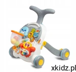 Toyz Dziecięcy chodzik interaktywny edukacyjny SPARK 2w1 Grey