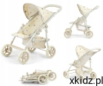 Milly Mally Wózek spacerowy dla lalek NATALIE Nature beige 3+