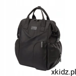 Babyono Plecak/Torba dla mamy z przewijakiem MODERN STYLE 1649/01 czarny
