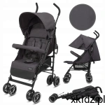 Kidwell Nelli Graphite – wózek parasolka 6,5 kg, budka UPF 50+