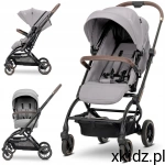 Lorelli Wózek spacerowy spacerówka obrotowa do 22kg przód tył Makaya Grey