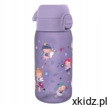 ION8 Bidon Butelka na wodę dla dzieci z miarką FAIRIES wróżki 350 ml