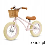 Kidwell ROWEREK BIEGOWY CLASSY KOŁA POMPOWANE 12" Z KOSZYKIEM LEKKI Pink