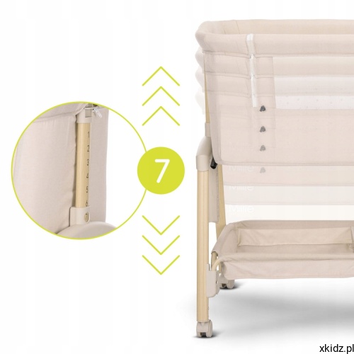 Lorelli Millie Beige - 7-stopniowa regulacja wysokości