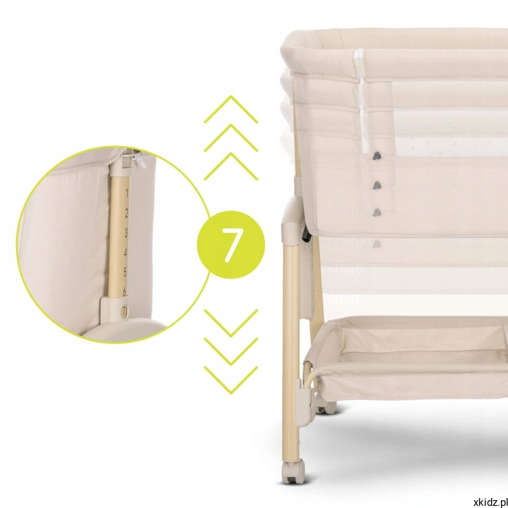 Lorelli Millie Beige - 7-stopniowa regulacja wysokości