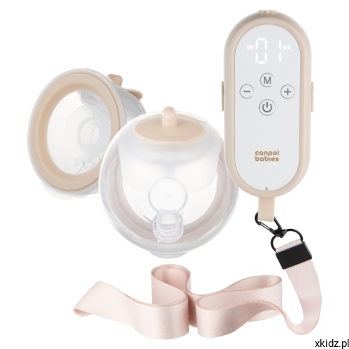 Podwójny laktator muszlowy Canpol MilkShell 20/106 hands-free - widok zestawu