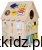 Domek Montessori LED Baby Mix - liczydło i zegar z ruchomymi wskazówkami