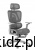 Fotel biurowy Mark Adler Expert 7.9 Grey - widok całego fotela w kolorze szarym