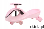 Baby mix JEŹDZIK GRAWITACYJNY G-Force LED koła + melodie PINK 2+