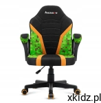 Huzaro FOTEL Gamingowy OBROTOWY dla dzieci Ranger Mesh 1.0 PIXEL