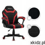 Huzaro FOTEL Gamingowy OBROTOWY dla dzieci Ranger Mesh 1.0 RED
