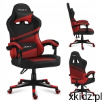 Huzaro FOTEL Gamingowy OBROTOWY GRACZA materiałowy Mesh FORCE 4.4 Red