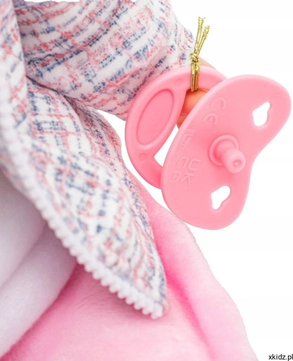 Lalka bobas Baby Mix Amelka - smoczek dołączony do zestawu