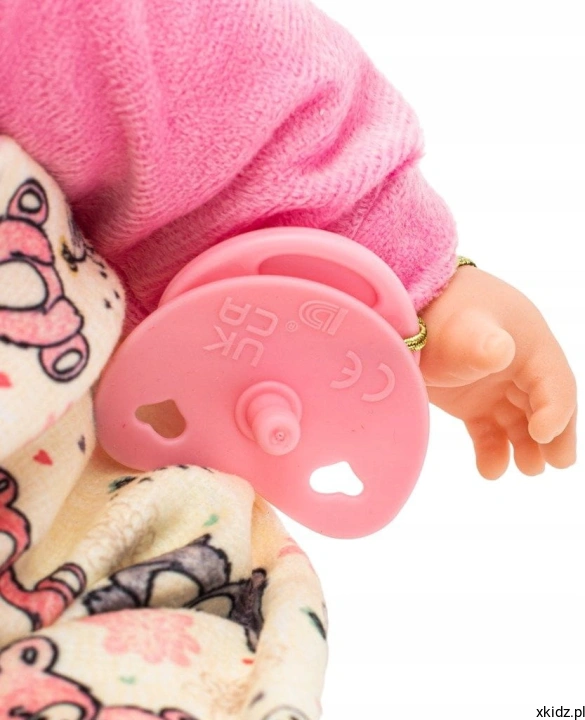 Lalka bobas Baby Mix Maja - smoczek i ubranko w zestawie