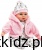 Lalka bobas Michalinka Baby Mix 46 cm - widok całej mówiącej lalki