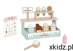 TOOKY TOY Drewniana Lodziarnia Stragan z Lodami TJ119