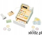 Tooky Toy TP543 Drewniana kasa sklepowa 3+