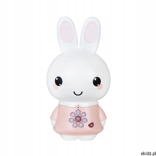 Alilo Honey Bunny G6 PRO różowy - króliczek interaktywny Bluetooth widok z przodu