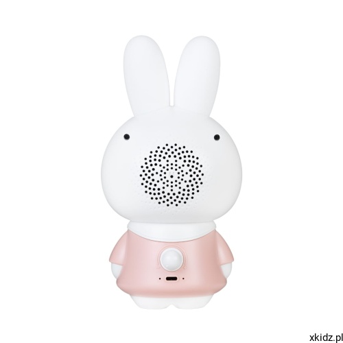 Alilo Honey Bunny G6 PRO różowy - gniazdo karty Micro SD i port ładowania