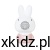 Alilo Honey Bunny G6 PRO różowy - gniazdo karty Micro SD i port ładowania