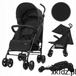 Kidwell Wózek spacerowy lekki QUGAR typu parasolka  BLACK