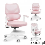 Mark Adler Fotel Obrotowy z podnóżkiem DLA DZIECI MŁODZIEŻY Junior 5.3 Pink