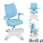 Mark Adler Fotel Obrotowy z podnóżkiem DLA DZIECI MŁODZIEŻY Junior 4.6 Blue